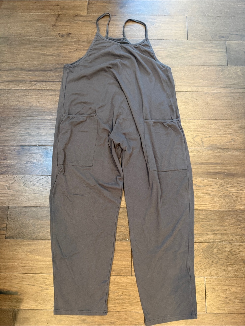 Dark Gray Women’s Slouchy Jumpsuit Size Large - C47-031